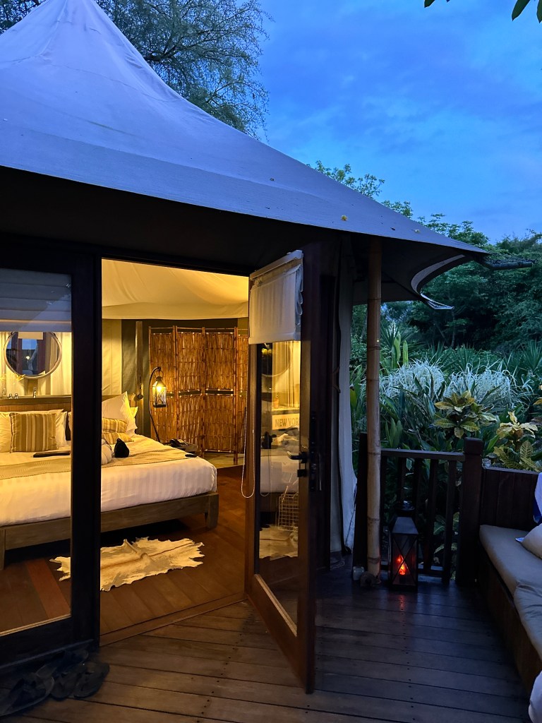 Glamping room near Pemuteran and West Bali National Park