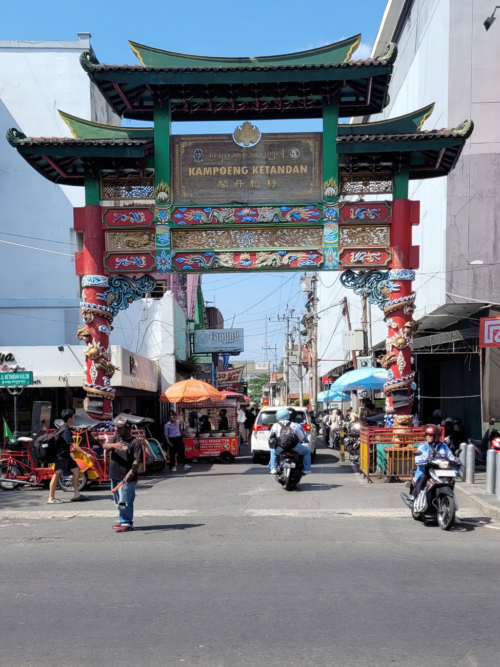 Semarang Chinatown in Java, Indonesia