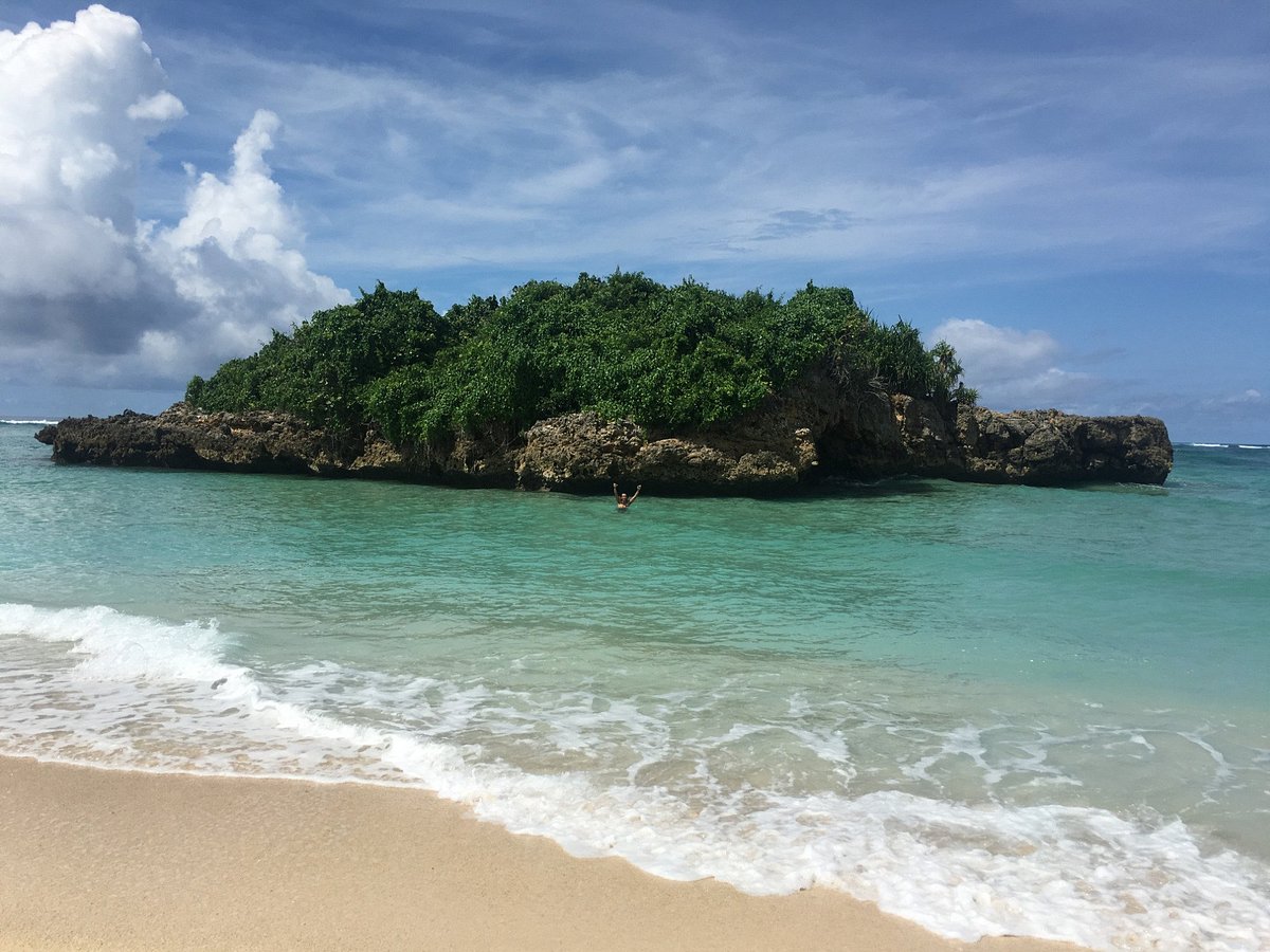 Clear water and white sand at Marosi Beach in South Sumba