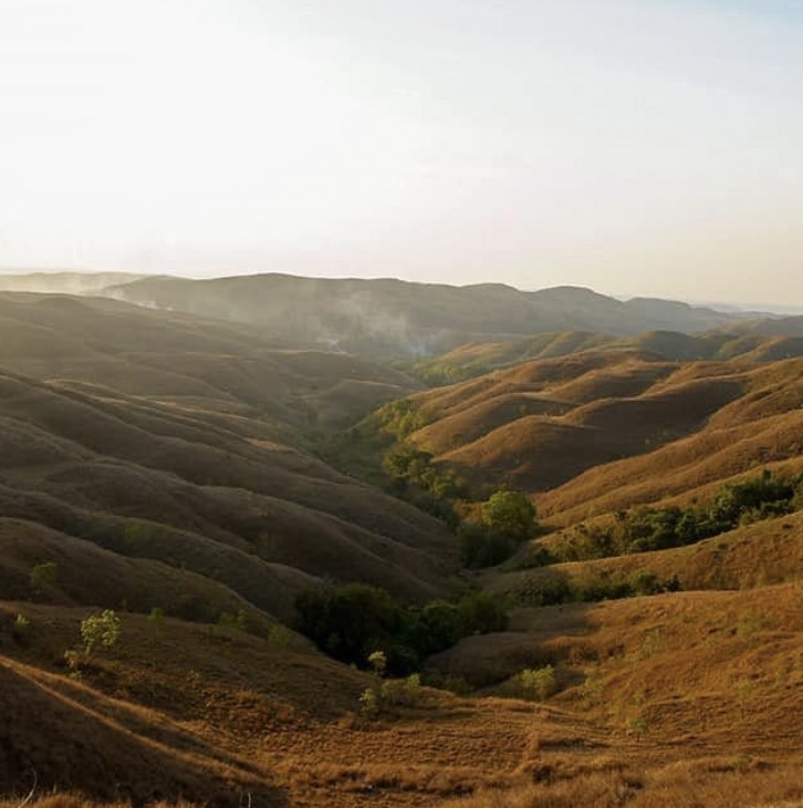 Wairinding Hills in East Sumba with layered golden hills, one of the island’s most famous viewpoints.