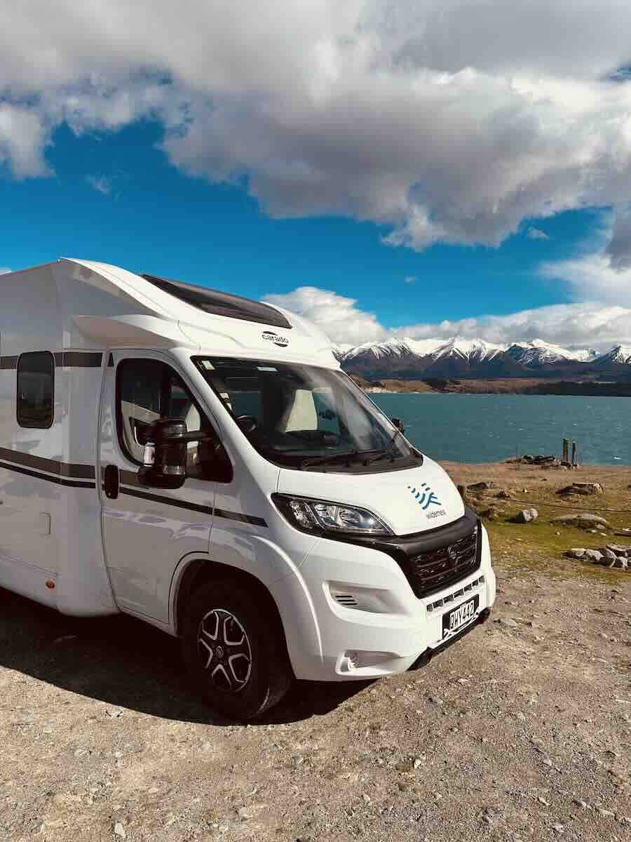 Our guide to freedom camping in New Zealand’s South Island, including certified self-contained campervan rules, DOC campsites and where we stayed during our road trip.